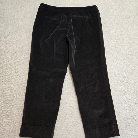 J. Jill Dark Brown Corduroy Pants Mid-rise Size 16P - Picture 6 of 11